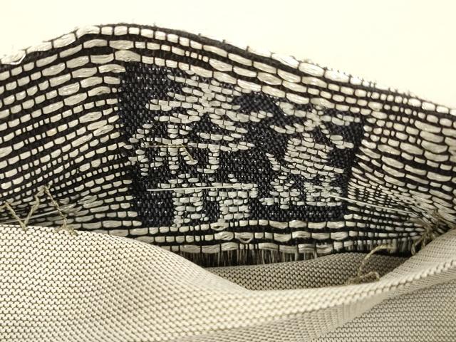 平和屋着物●六通柄袋帯　大島紬美術館　流水文　金銀糸　正絹　逸品　DAAZ4351cm 平和屋着物○六通柄袋帯 大島紬美術館 流水文 金銀糸 正絹 逸品