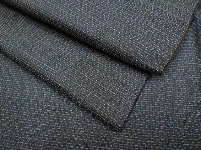 平和屋着物●男性　本場大島紬　100亀甲　総詰め　正絹　逸品　DAAZ5070du