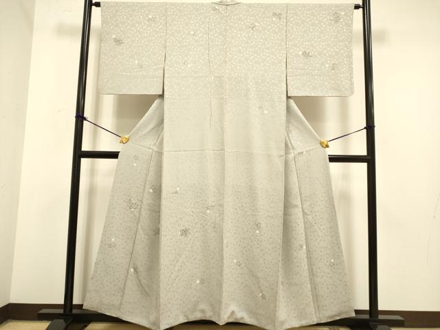 平和屋着物●訪問着　絞り　辻が花　正絹　逸品　DAAZ5270du