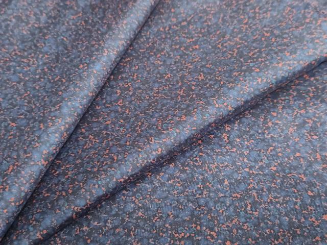 平和屋着物●本場染大島紬　霞文　正絹　逸品　未使用　DAAZ7117ud