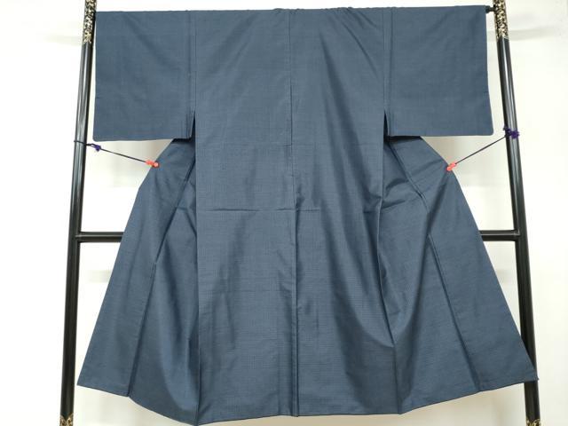 平和屋着物○男性 本場大島紬 アンサンブル 長襦袢（袷）セット 抽象