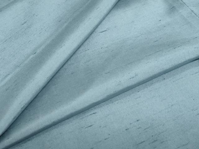 平和屋着物●石川県指定無形文化財 牛首紬 白山工房 手織り 本加賀友禅作家 岡本幸治監修 色無地 錆御納戸色 正絹 逸品 DAAZ7359ud