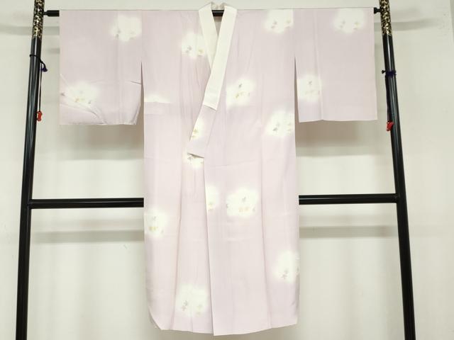 平和屋着物●長襦袢　袷　草花文　暈し染め　ほていや扱い　正絹　逸品　DAAZ7624ud