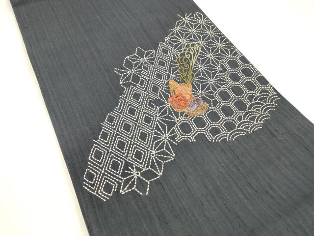 平和屋着物○スリーシーズン 春夏秋 中国三大刺繍 相良刺繍 総