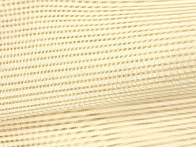 平和屋着物＊夏物　絽綴れ　八寸名古屋帯　肌色　正絹　逸品　DABA0477cm 平和屋着物＊夏物 絽綴れ 八寸名古屋帯 肌色 正絹 逸品 DABA0477cmの