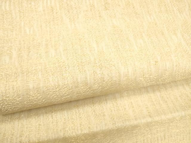 平和屋着物▽スリーシーズン　春夏秋　九寸名古屋帯　櫛織　抽象文様　金糸　正絹　逸品　DABA0582cm_2