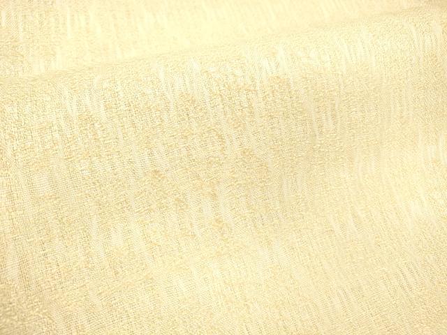 平和屋着物▽スリーシーズン　春夏秋　九寸名古屋帯　櫛織　抽象文様　金糸　正絹　逸品　DABA0582cm_3