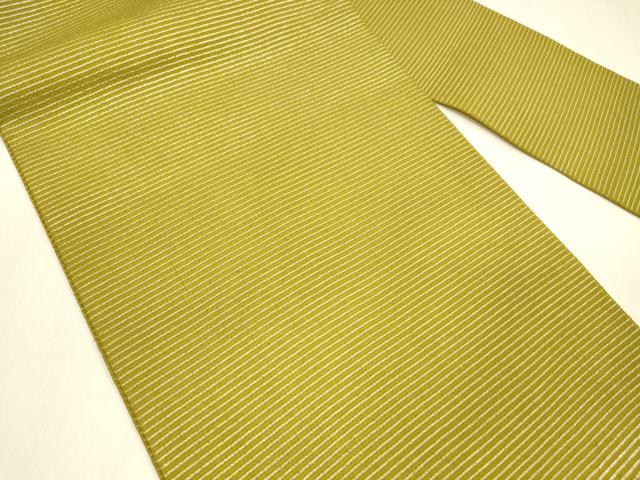 平和屋着物＊夏物　九寸名古屋帯　横段文　銀糸　正絹　逸品　DABA0876cm 平和屋着物＊夏物 九寸名古屋帯 横段文 銀糸 正絹 逸品 DABA0876cm