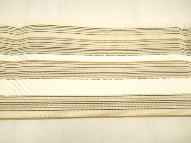 平和屋着物＊夏物　博多織　つけ帯　舞桜間道　DABA0897cm_5