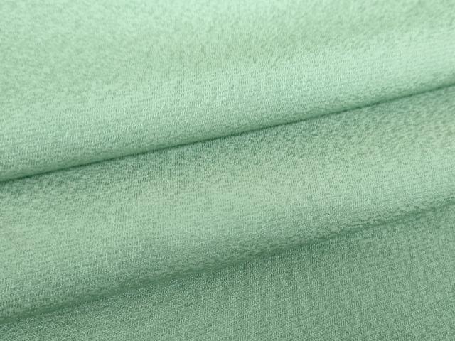 平和屋着物●上質な色無地　青磁色　正絹　逸品　DABA1048ps