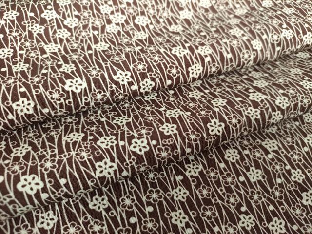 平和屋着物●江戸小紋　梅文　正絹　逸品　DABA1107ps