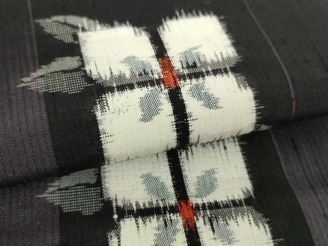 平和屋着物●伝統工芸士　池田光正作　紬　華幻影　証紙付き　正絹　逸品　未使用　DABA1109ps