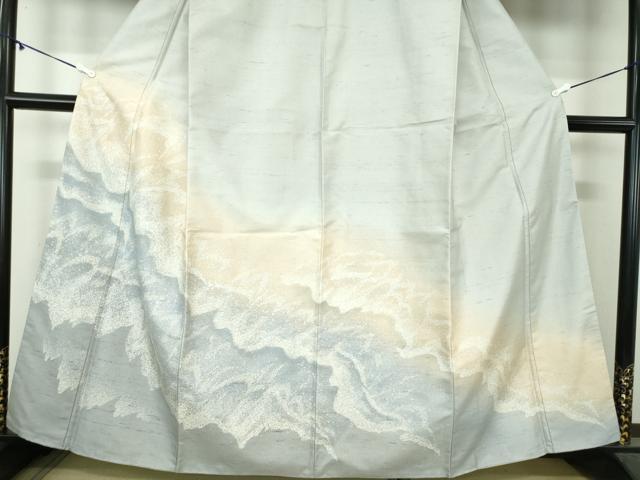平和屋着物○石川県指定無形文化財 牛首紬 白山工房 手織り 訪問