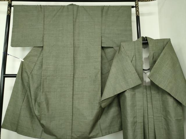 平和屋着物●男性　本場大島紬　アンサンブル　有馬柄　正絹　逸品　DABA1166ps