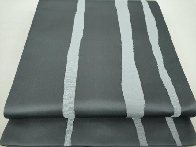 平和屋着物●世界的人形師　辻村寿三郎　ジュサブロー　六通柄袋帯　間道　正絹　逸品　DABA1275ps