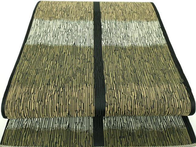 平和屋着物●全通柄袋帯　作家物　唐織　雪月花　正絹　逸品　DABA1323ps