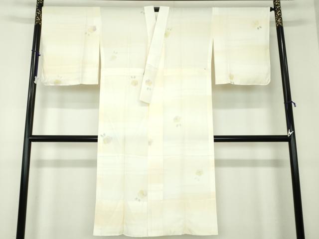 平和屋着物●上質な長襦袢　袷　絞り　舞花文　暈し染め　ほていや扱い　正絹　逸品　未使用　DABA1437ps