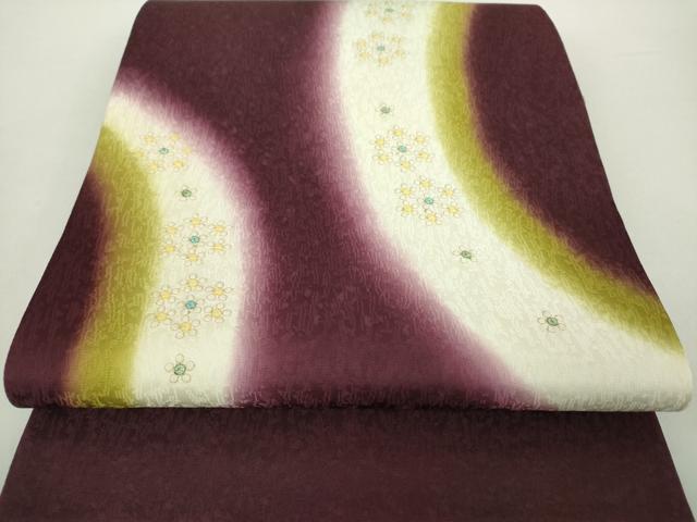 平和屋着物●十日町　名門青柳謹製　太鼓柄袋帯　志ぼり絲繍　飛鳥　蔵家　創抑庵　金糸　正絹　逸品　DABA1656ps