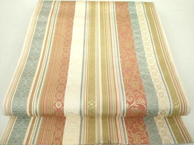 平和屋着物○豪華色留袖 駒刺繍 正倉院花文 暈し染め 金彩 正絹 逸品
