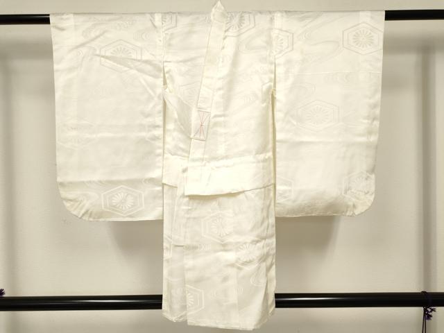 平和屋着物[]七五三　男の子　祝着・長襦袢(袷)セット　作家物　鷹　鷲　立波文　金彩　逸品　DABA3537ma