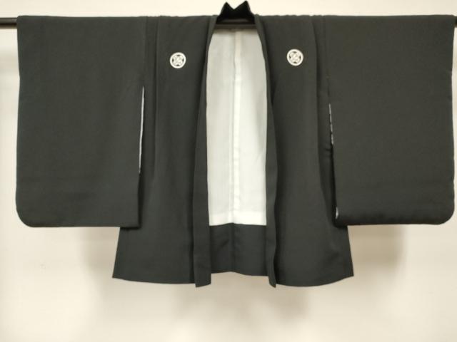 平和屋着物[]七五三　男の子　着物・黒紋付羽織・長襦袢(単衣)・行灯袴・小物セット　箱付き　DABA3550ma_6