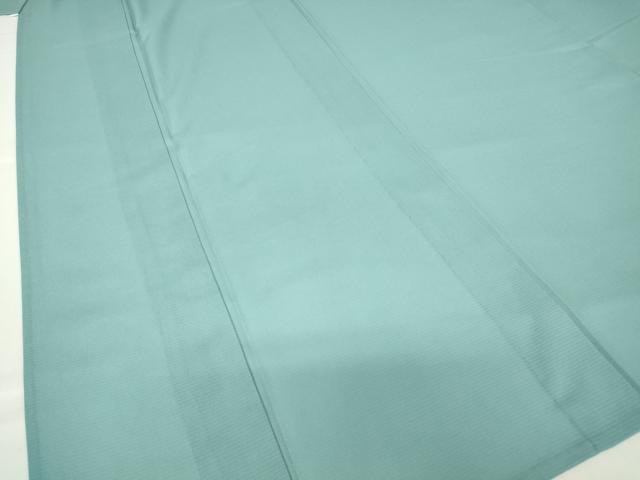 平和屋着物＊夏物　色無地　絽　新橋色　洗える着物　DABA4490az_3
