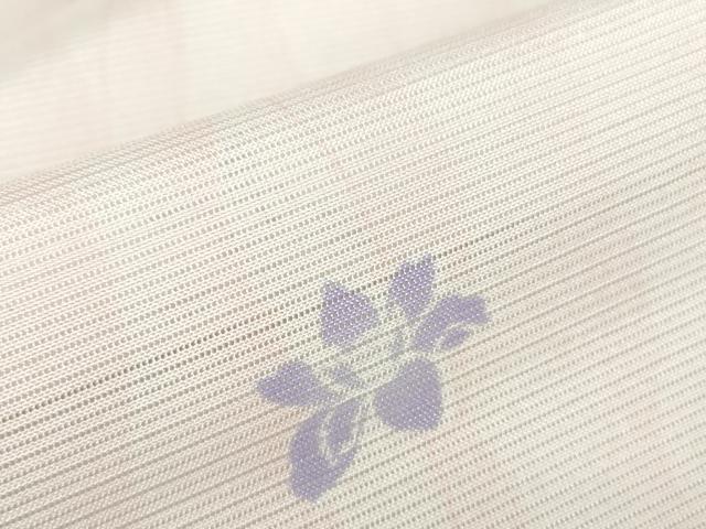 平和屋着物＊夏物　小紋　絽　花間道　洗える着物　DABA4507az_5