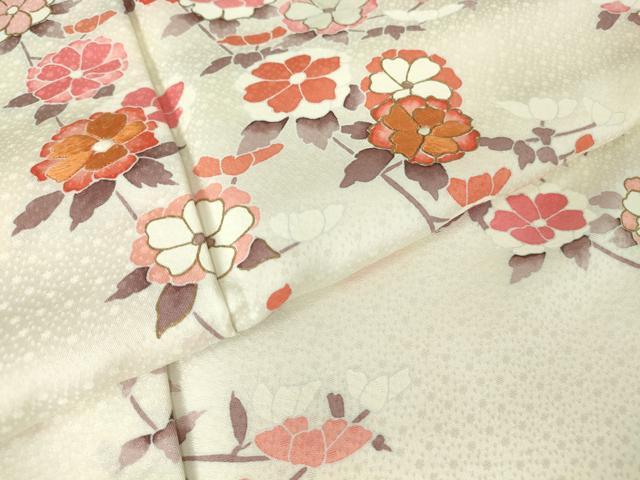 平和屋着物●訪問着　刺繍　枝花文　金彩　正絹　逸品　DABA4629az_5