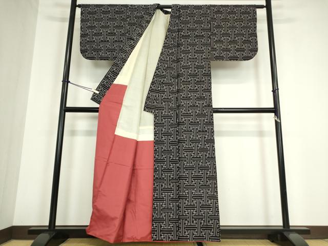 平和屋着物●久留米絣　秋名バラ柄　綿　逸品　DABA4911az 平和屋着物○久留米絣 秋名バラ柄 綿 逸品 DABA4911azの通販はau PAY