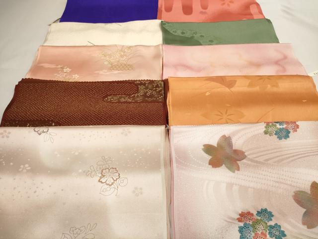 平和屋着物★和装小物　帯揚げ10枚セット　正絹　逸品　未使用　DABA7707zzz