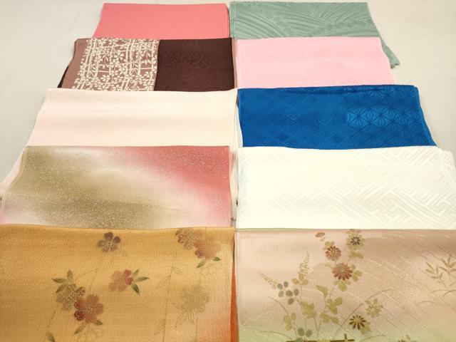 平和屋着物★和装小物　帯揚げ10枚セット　正絹　逸品　DABA8311xg 11,076円