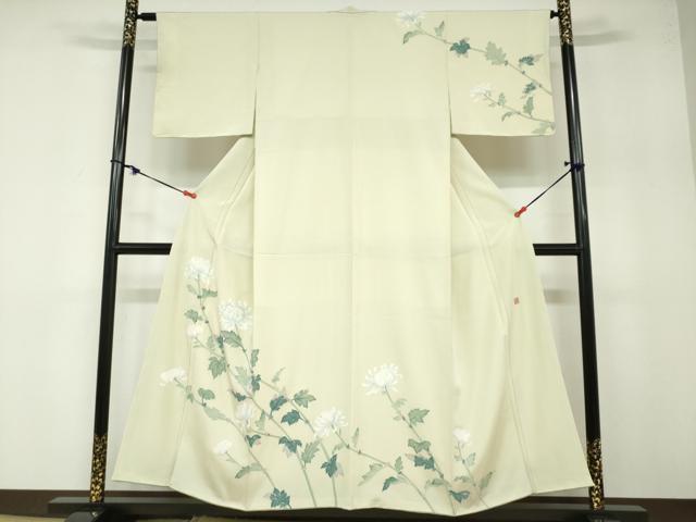 平和屋着物▽上質な紬　単衣　流水文　正絹　逸品　AABB1439jh 平和屋着物▽上質な紬 単衣 流水文 正絹 逸品 AABB1439jhの通販はau