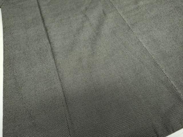 平和屋着物●男性　本塩沢　アンサンブル　110亀甲　総詰め　正絹　逸品　DABB0421ud_3
