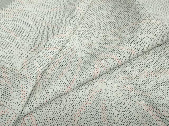 平和屋着物●洗える最高級着物　＜英＞はなぶさ謹製　小紋　花尽くし文　洗える着物　DABB0511ud