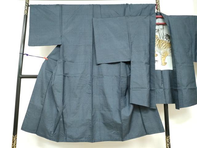 平和屋着物●男性　本場大島紬　アンサンブル　100亀甲　総詰め　正絹　逸品　DABB0621ud