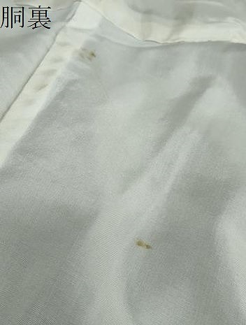 平和屋着物●上質な紬　横段絣文様　正絹　逸品　未使用　DABB0788ud_6