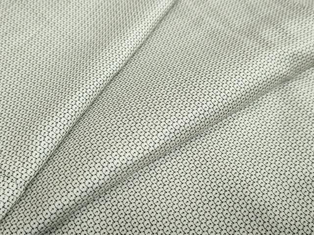 平和屋着物●上質な紬　100亀甲　総詰め　正絹　逸品　DABB0792ud