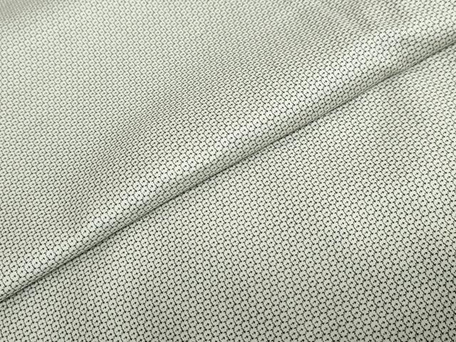 平和屋着物●上質な紬　100亀甲　総詰め　正絹　逸品　DABB0792ud_4