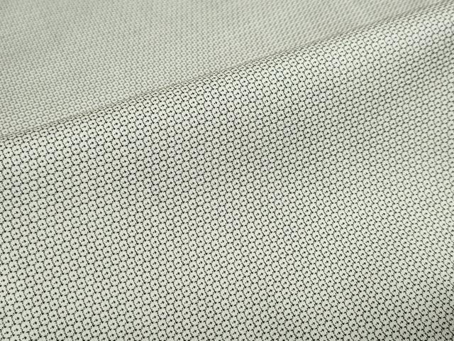 平和屋着物●上質な紬　100亀甲　総詰め　正絹　逸品　DABB0792ud_5