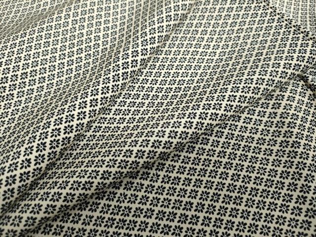 平和屋着物●江戸小紋　小花尽くし文　やまと誂製　正絹　逸品　DABB0964ud