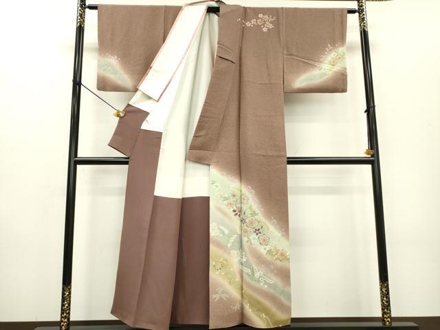 平和屋着物●十日町　名門　滝泰謹製　訪問着　絞り　辻が花　暈し染　正絹　逸品　DABB1127fe 平和屋着物○十日町 名門 滝泰謹製 訪問着 絞り 辻が花 暈し染 正絹