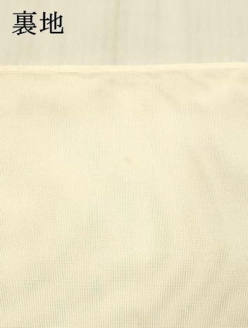 平和屋着物＊夏物　六通柄袋帯　草花文　金銀糸　引箔　正絹　逸品　DABB3459cm_5
