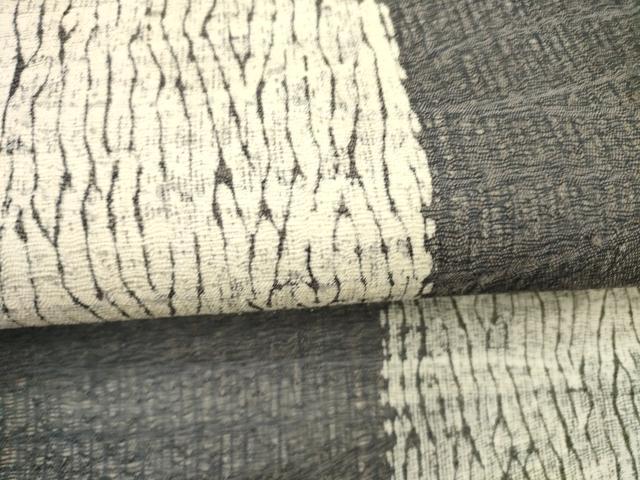 平和屋着物▽六通柄袋帯　スリーシーズン　春夏秋　櫛織　抽象文様　正絹　逸品　DABB3460cm_2