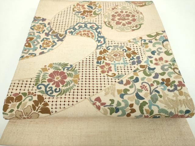平和屋着物○極上 中国三大刺繍 スワトウ相良刺繍 汕頭相良刺繍 総刺繍 