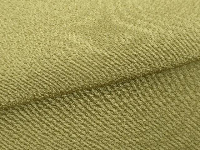 平和屋着物●上質な色無地　根岸色　正絹　逸品　DABB4562ps_4