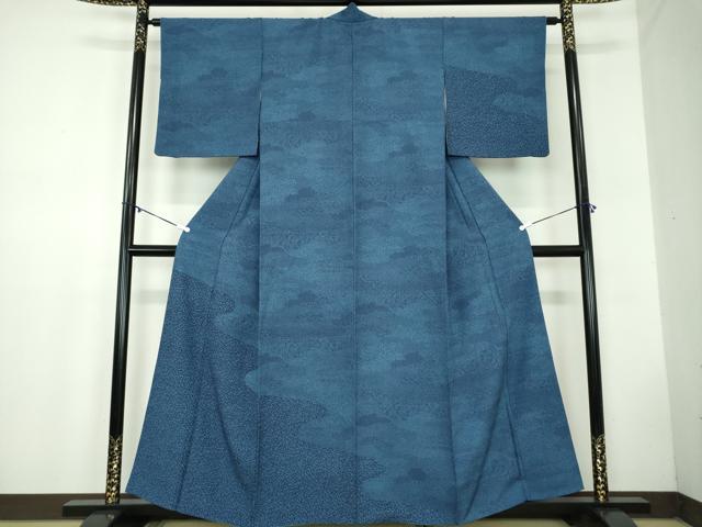 平和屋着物●江戸小紋　訪問着　吉祥小紋柄　正絹　逸品　DABB4571ps