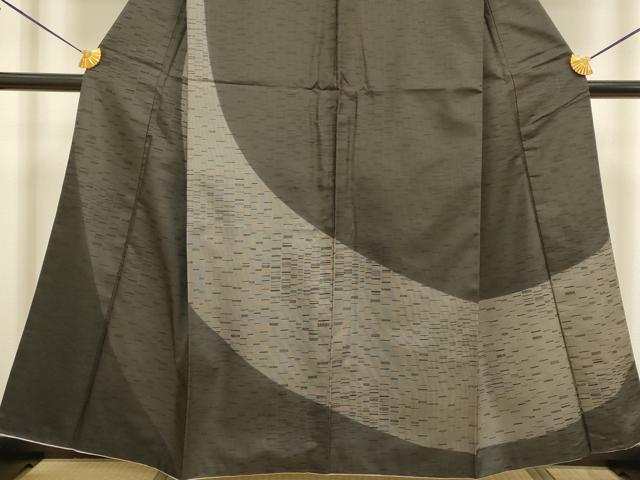 平和屋着物●本場大島紬　訪問着　霞文　正絹　逸品　DABB9661du_3