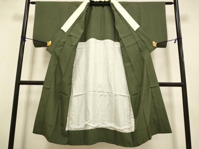 無双仕立て 逸品 長襦袢 平和屋着物○男性 平和屋着物□男性 海松茶色
