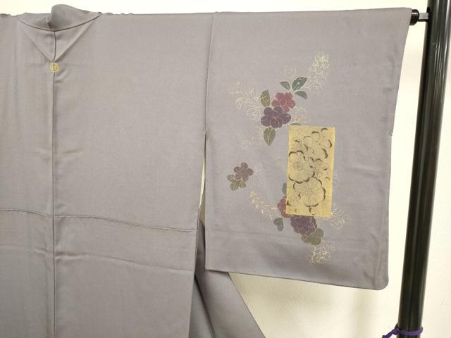 平和屋着物●訪問着　刺繍　辻が花　金彩　正絹　逸品　DABB9746du_2