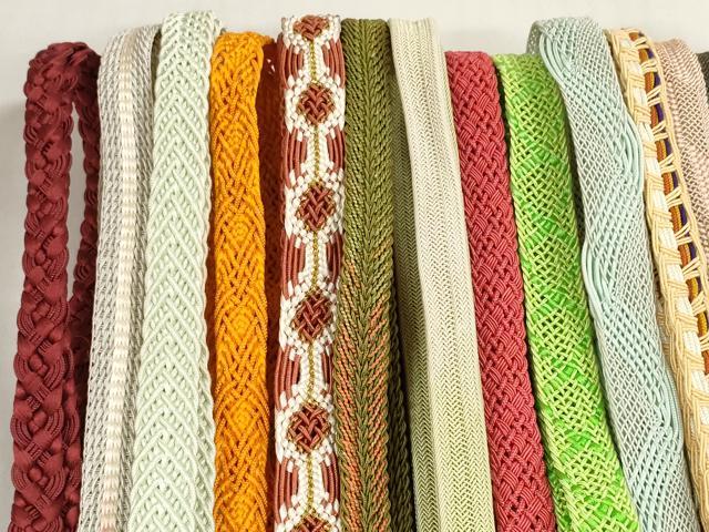 平和屋着物＊夏物　和装小物　帯締め20本セット　レース織　金糸　逸品　DABC1549zzz 平和屋着物○和装小物 帯締め・帯揚げセット 礼装用 柄絞り 松 金糸